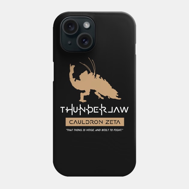 Thunderjaw Phone Case by digitalage