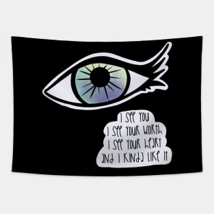 I See You / Care Tapestry