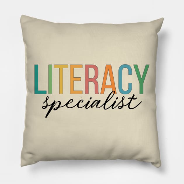 Literacy Specialist Pillow by RefinedApparelLTD