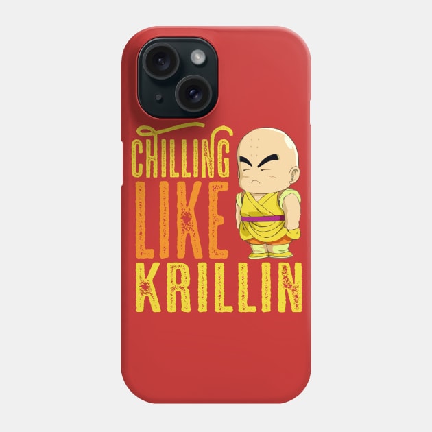 Chilling Krillin Phone Case by STUFFnTHINGS