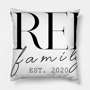 Fred Family EST. 2020, Surname, Fred Pillow