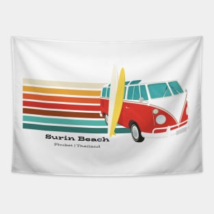 Go to Surin Beach, Phuket, Thailand for Surfing T-Shirt Tapestry