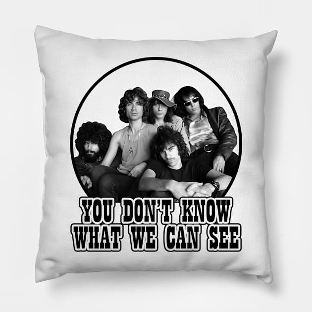 MAGIC CARPET RIDE UNOFFICIAL STEPPENWOLF ROCK BAND Pillow by chancgrantc@gmail.com