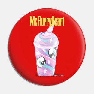 McFlurryHeart Pin