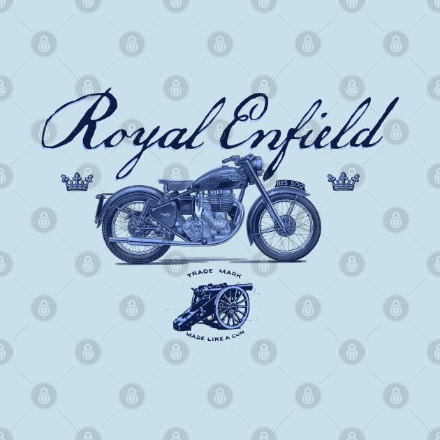 Royal Enfield by Midcenturydave