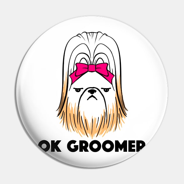 Ok Groomer Shih Tzu Pin by IlanB