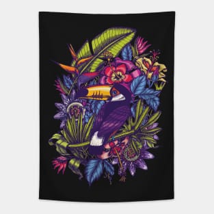 Tropical scene Tapestry