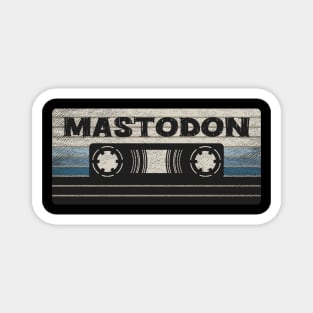 Mastodon Mix Tape Magnet