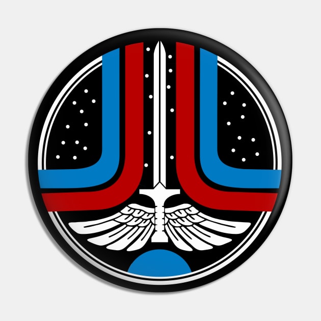 The Last Starfighter Movie Logo Pin by Vault Emporium