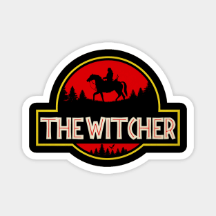 Jurassic Witcher Magnet