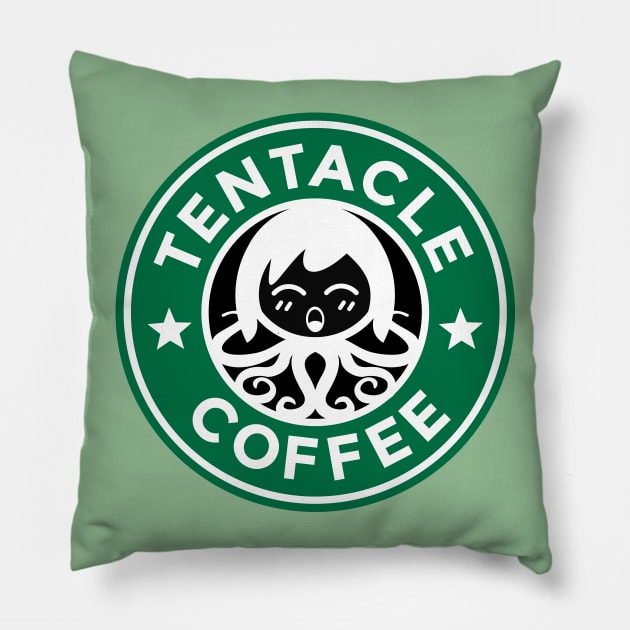 Tentacle Coffee Pillow by Johnitees