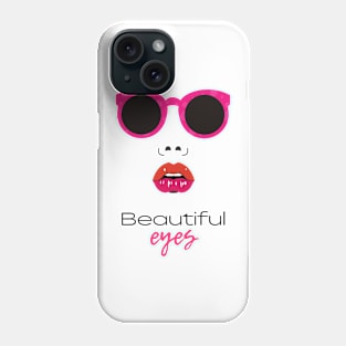 Beautiful Eyes // Original Fan Art Designs Phone Case