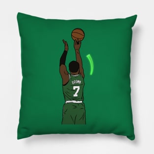 Jaylen Brown Green Release Pillow