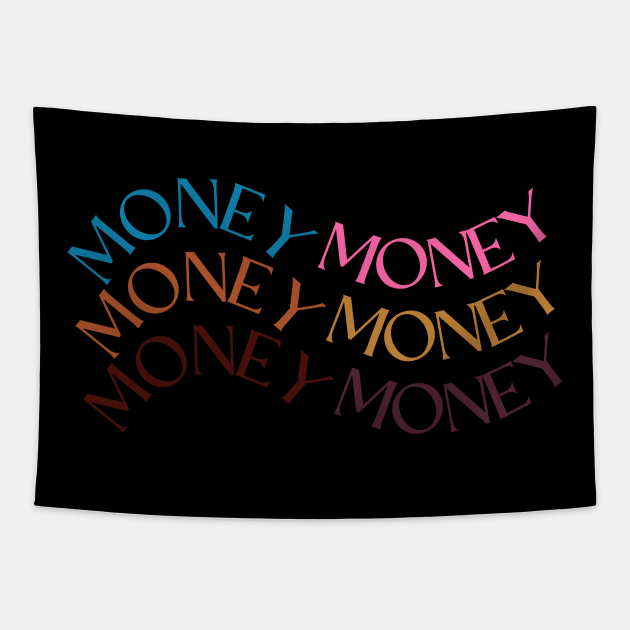 money Tapestry by Kittoable