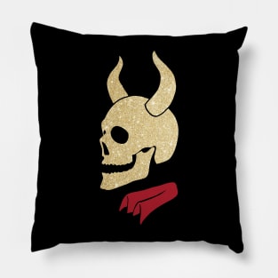 Buffy the Vampire Inspired Devil Skull Pillow