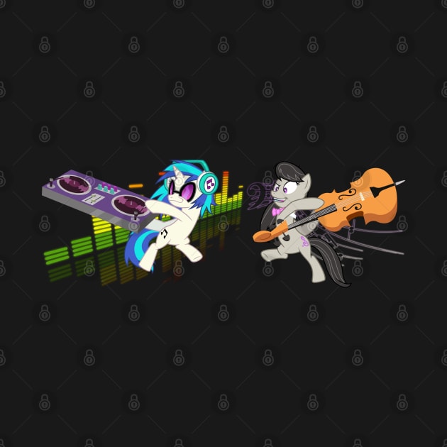 Battle Of The Music Genres by Brony Designs