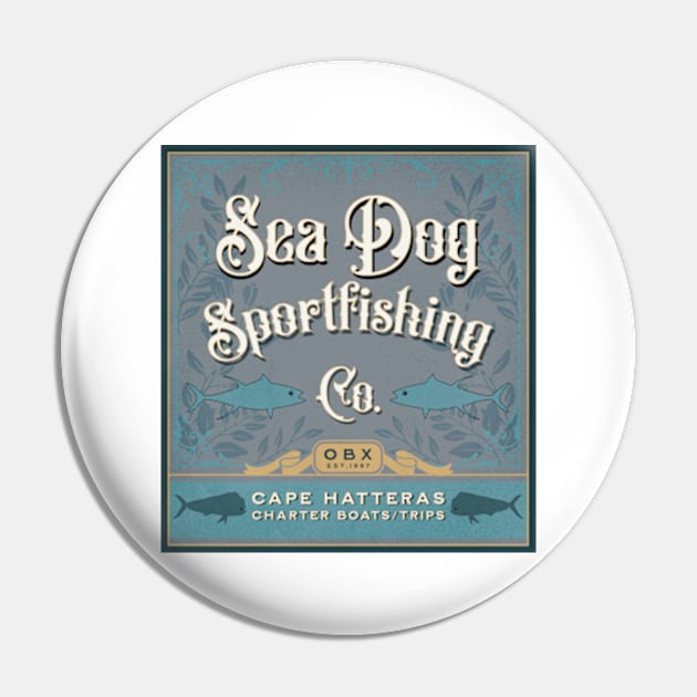 OBX Sportfishing Pin by YOPD Artist