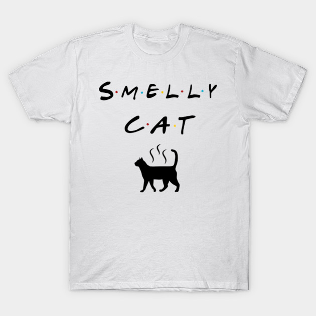 Smelly Cat With A Stinky Cat Smelly Cat Friends T Shirt