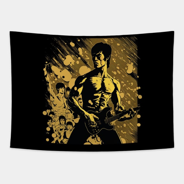 Bruce rock Tapestry by Trontee