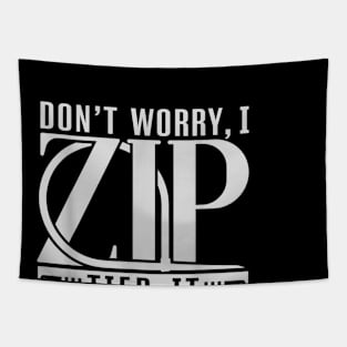 don't worry I zip tied it funny car car guy Tapestry