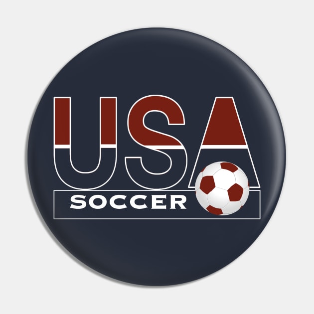 USA Soccer Pin by BackupAllStars