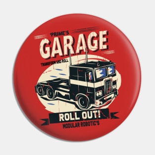 Prime's Garage Pin