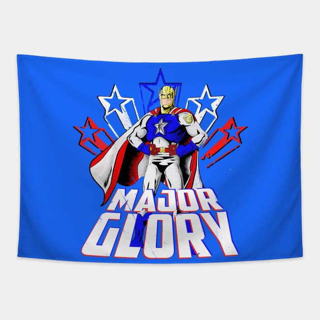 LOOK KIDS! ITS MAJOR GLORY! Tapestry by Watson Creations