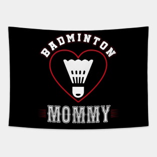 Mommy Badminton Team Family Matching Gifts Funny Sports Lover Player Tapestry