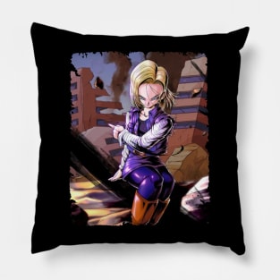 ANDROID 18 MERCH VTG Pillow