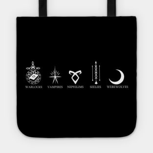 Shadow world race - Shadowhunters Tote