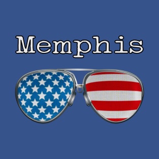 USA PILOT GLASSES MEMPHIS T-Shirt