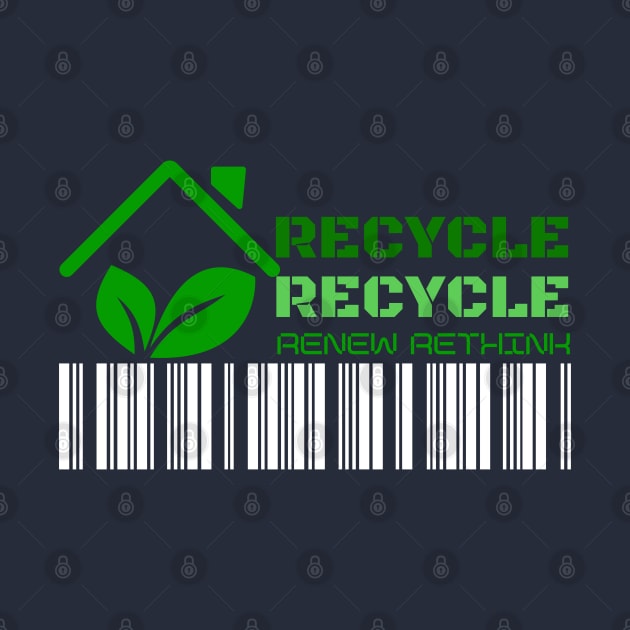 Renewable Energy Recycle Reuse Rethink by yayashop