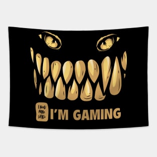 Gaming T-Shirt - I Need More Space - I'm Gaming Tapestry