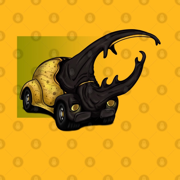 The Yellow Bettle Bug by JGTsunami