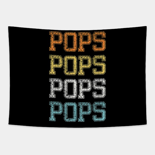 Cool Gift for pops retro vintage pops Tapestry by MinyMerch