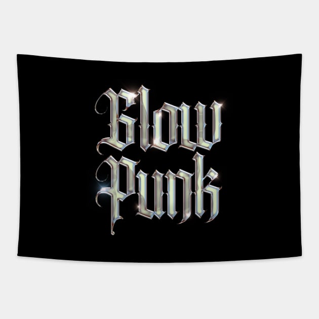 Glow Punk Tapestry by StephanieChn