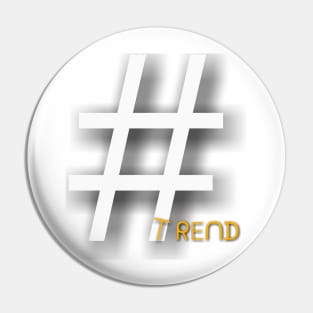 Hashtag Trend Pin