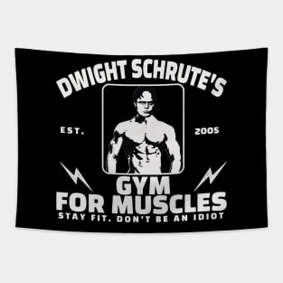 Dwight Schrute's Gym For Muscles Tapestry