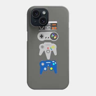 Retro Gaming Controllers Phone Case