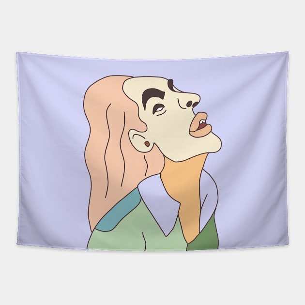 Cute Gal Gadot Tapestry by World of Celebritees