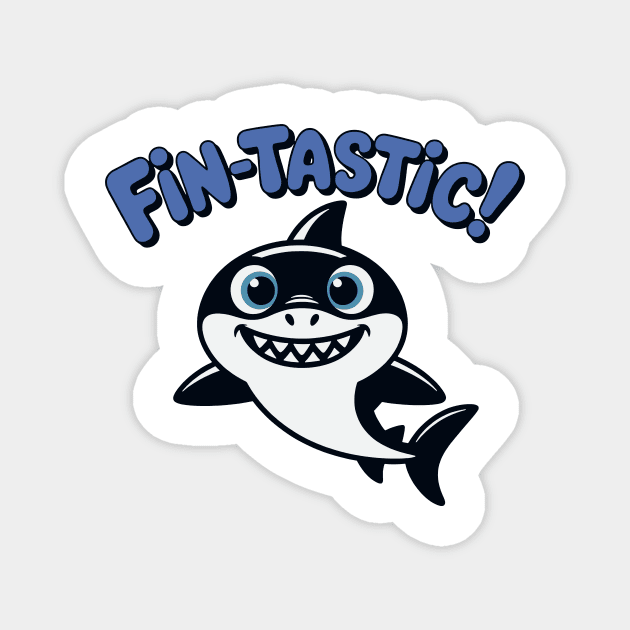 Fin-tastic! Magnet by CreativeSage
