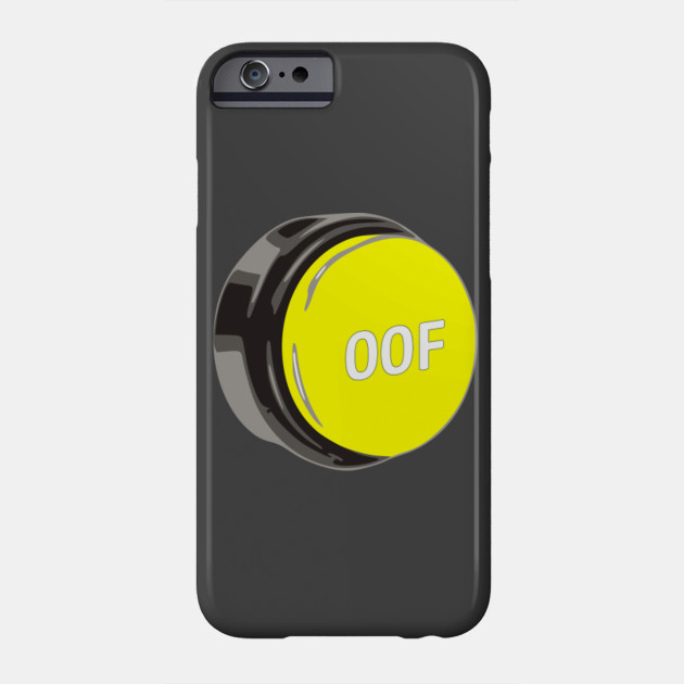 Oof Roblox Button Large Roblox Phone Case Teepublic - oof button for roblox