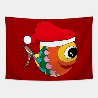 Merry Fishmas Tapestry