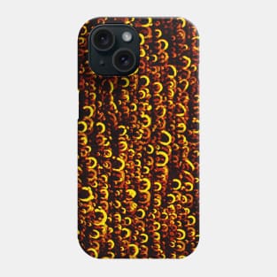 Yellow Bubble Pattern Phone Case