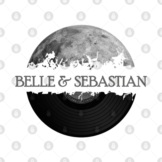 Belle and Sebastian moon vinyl by hany moon