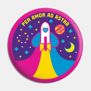 Space Pride - Pansexual Flag Pin