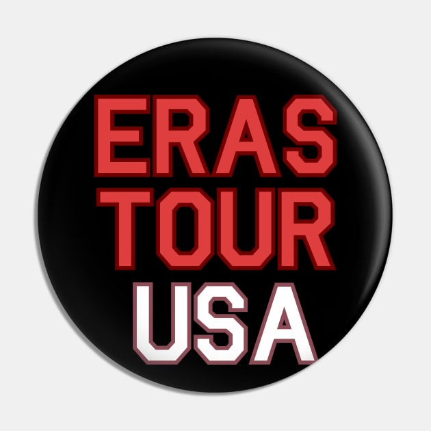 Eras Tour USA Pin by Likeable Design