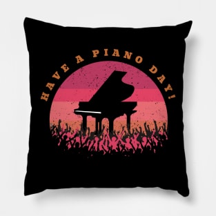 Have a piano day! Pillow