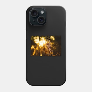 Into the golden light Phone Case