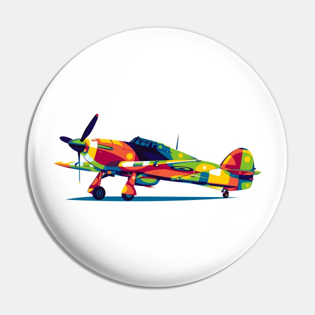 Hawker Hurricane Standby Pin by wpaprint